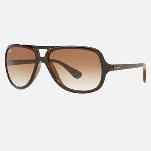 Ray-Ban Brown Gradient Sunglasses